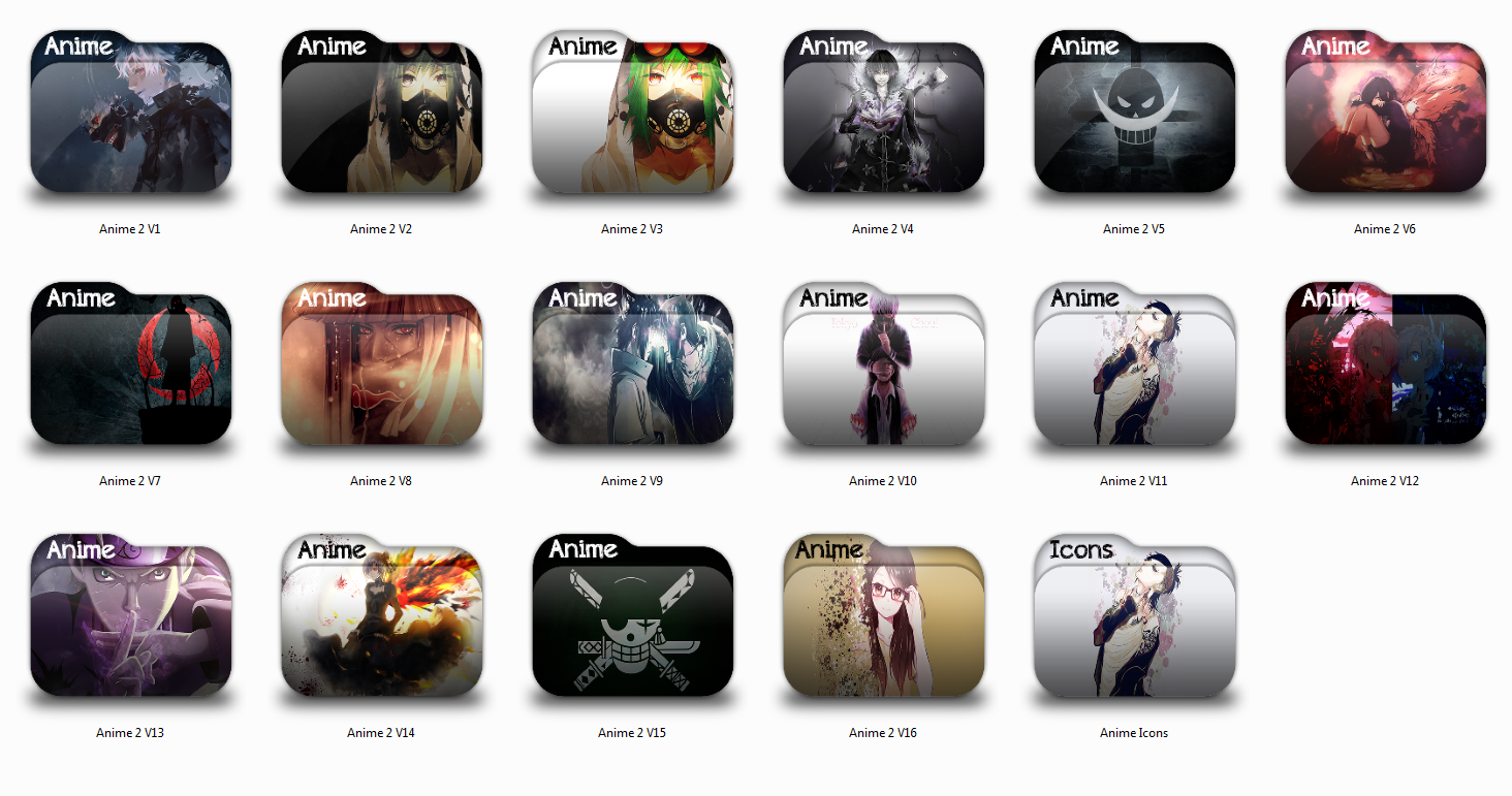 1464x771 Animesan Anime Main Folder Icons