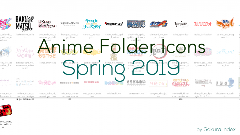 1024x576 Download Anime Icons Spring Sakura Index