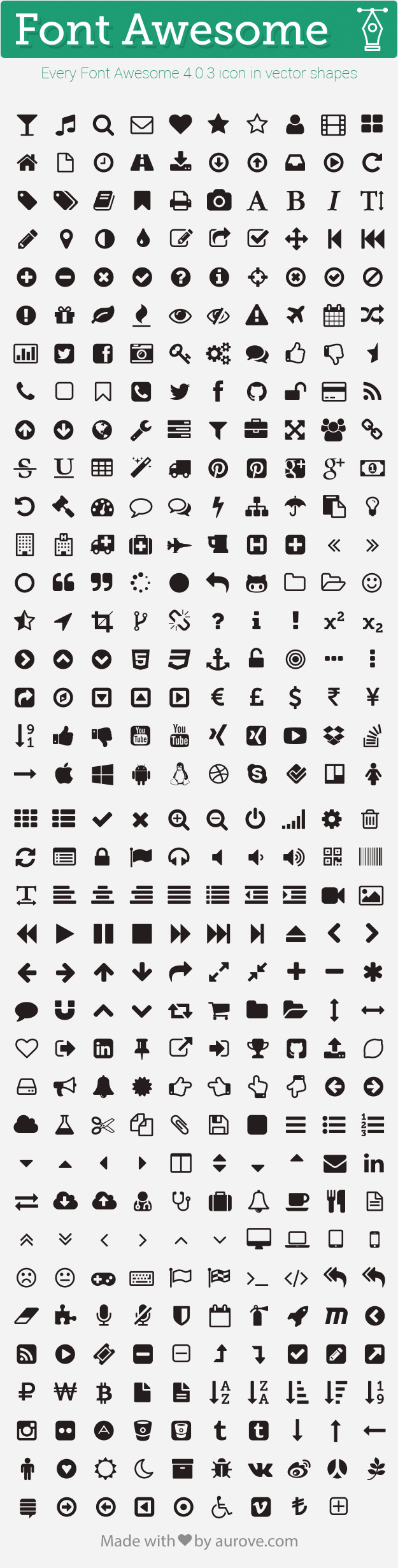 625x2462 Font Awesome Icon Download
