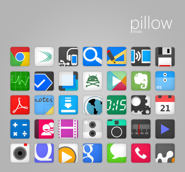 640x597 Amazing Android Icon Packs