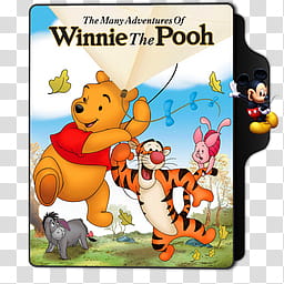256x256 Free Download The Many Adventures Of Winnie The Pooh Folder Icon