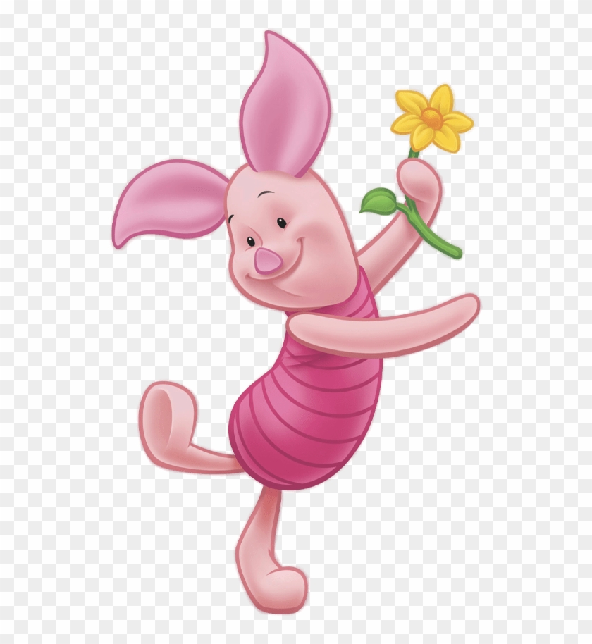 840x914 Piglet With Flower