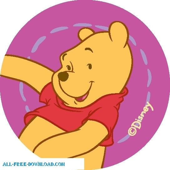 543x542 Winnie The Pooh Pooh Free Vector In Encapsulated Postscript