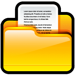 256x256 My Documents Icon Soft Scraps Iconset Hopstarter