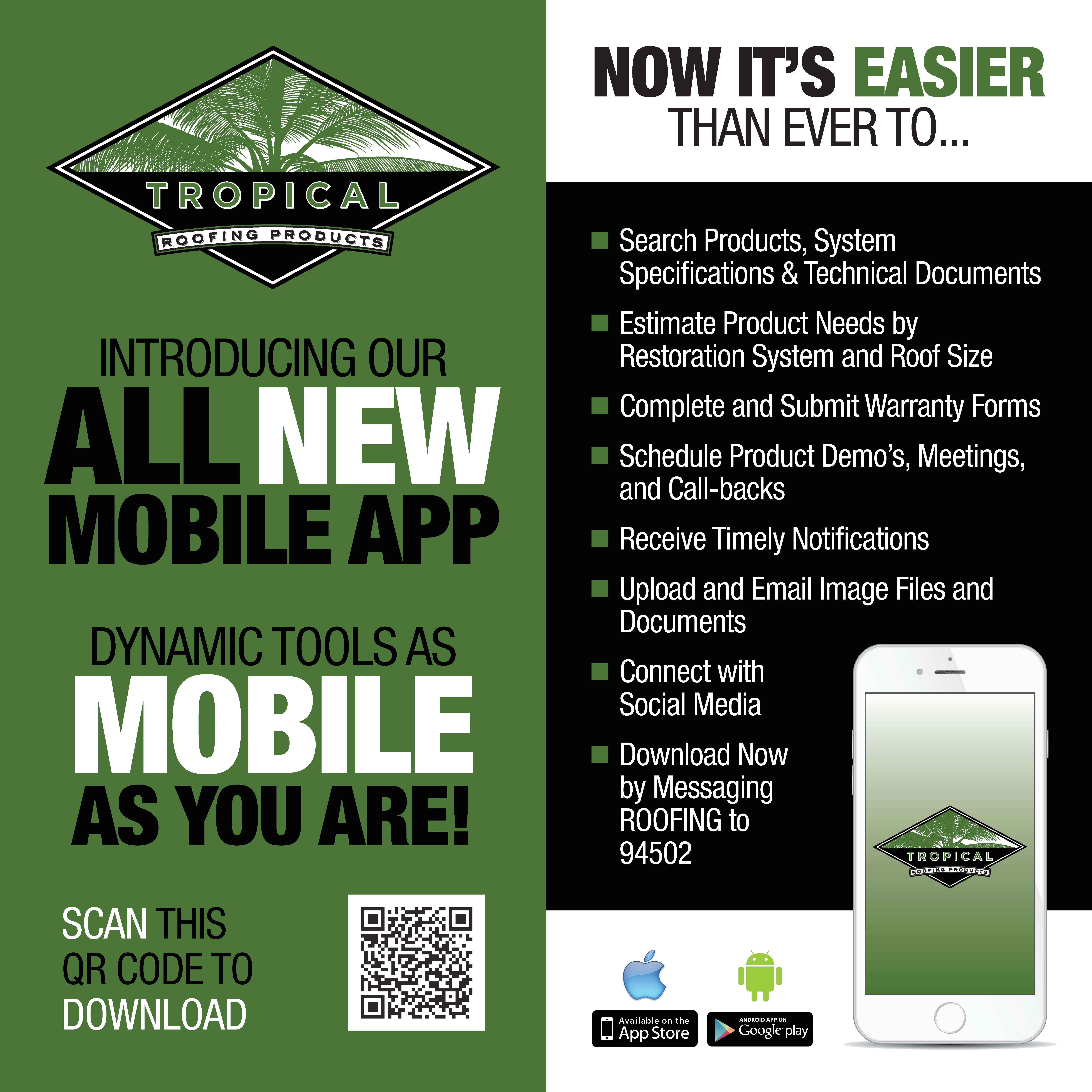 7200x7200 Download Our Mobile App Tropical Roofing Products