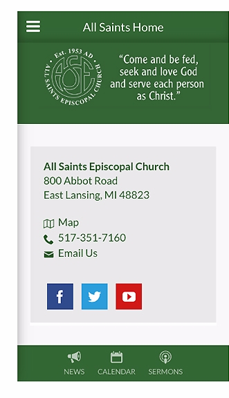 331x575 All Saints Episcopal Church Download Our App