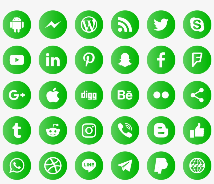 820x706 Download Icons Social Media Png Vector