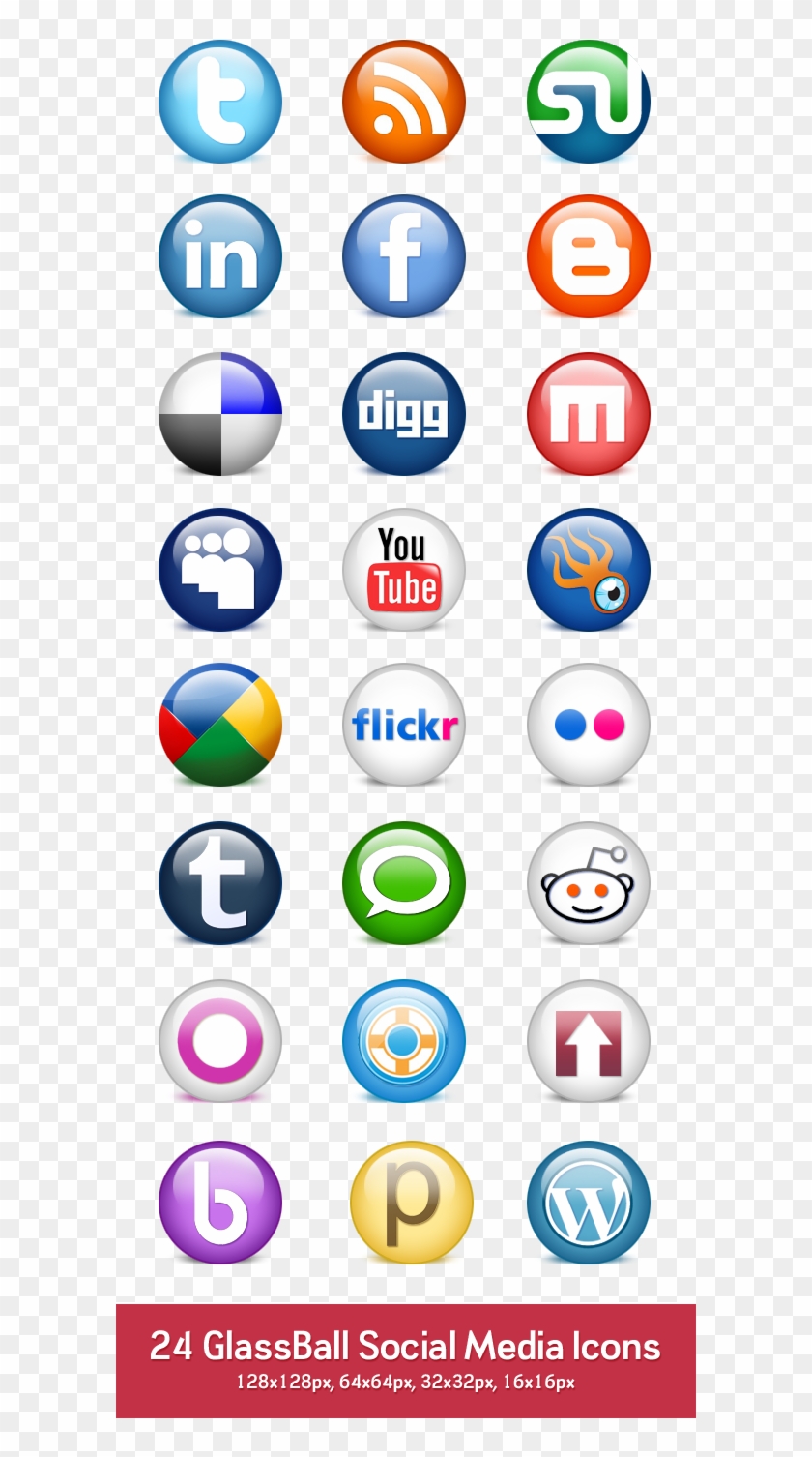 840x1506 Social Media Icons, Hd Png Download