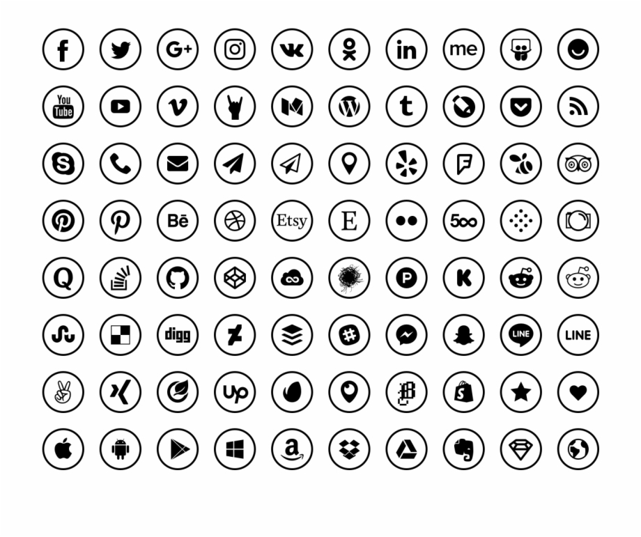 920x771 Social Media Icons
