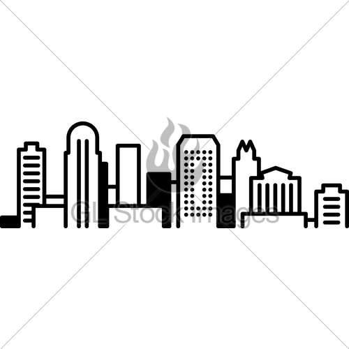 500x500 Orlando Downtown Icon Gl Stock Images