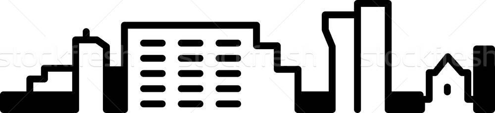 1000x230 Oshawa Downtown Icon Vector Illustration Brett Lamb