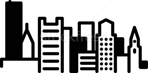 600x298 Boston Downtown Icon Vector Illustration Brett Lamb