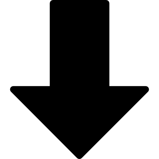 512x512 Down Arrow Free Vector Icons Designed