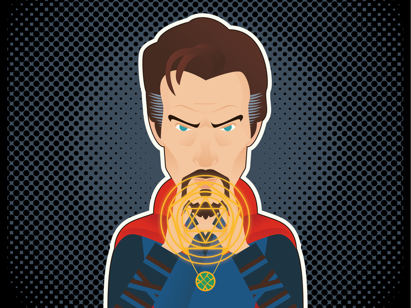 800x600 Dr Strange Avengers Homage