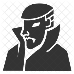 256x256 Dracula Icon Of Glyph Style