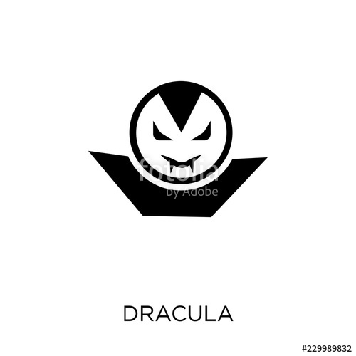 500x500 Dracula Icon Dracula Symbol Design From Fairy Tale Collection