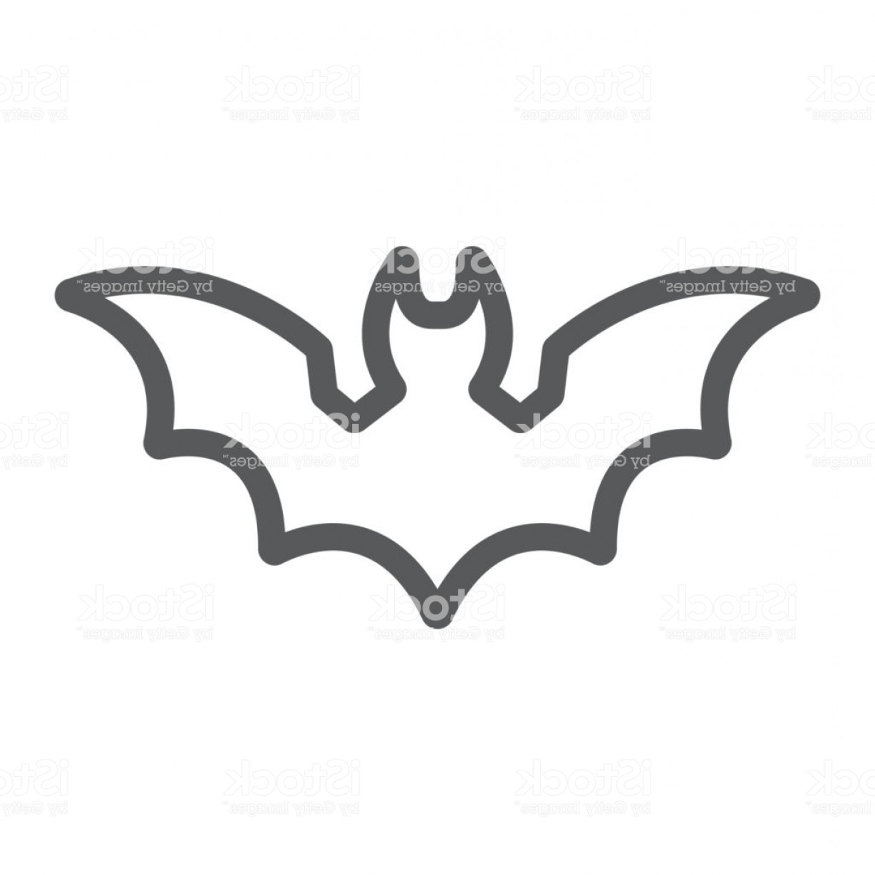 1228x1228 Bat Line Icon Animal And Halloween Dracula Sign Vector Graphics