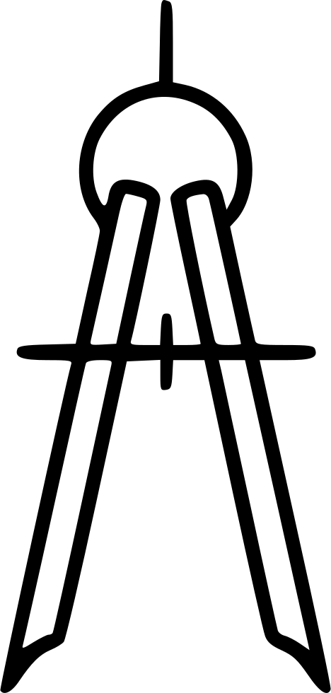 468x980 Compass Tool Architecture Study Project Draft Png Icon Free