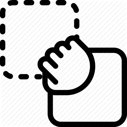 512x512 Direction, Drag, Drop, Hand, Move Icon