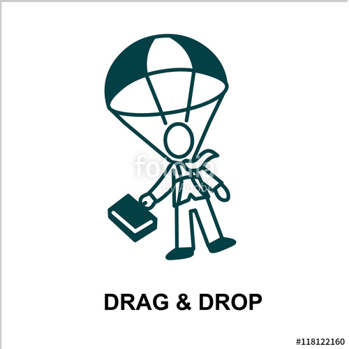 500x500 Drag And Drop Icon Stock Image And Royalty Free Vector