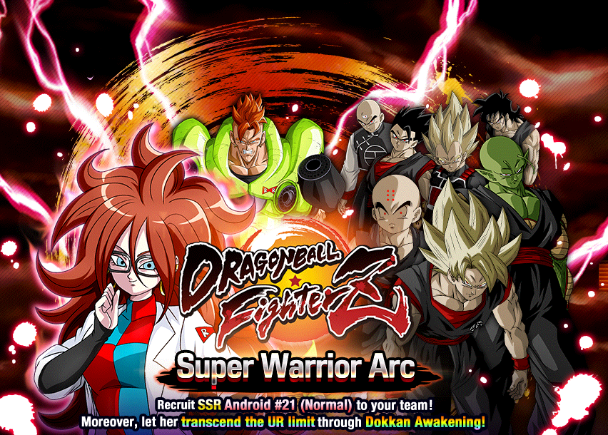 852x610 Dragon Ball Fighterz Super Warrior Arc Dragon Ball Z Dokkan