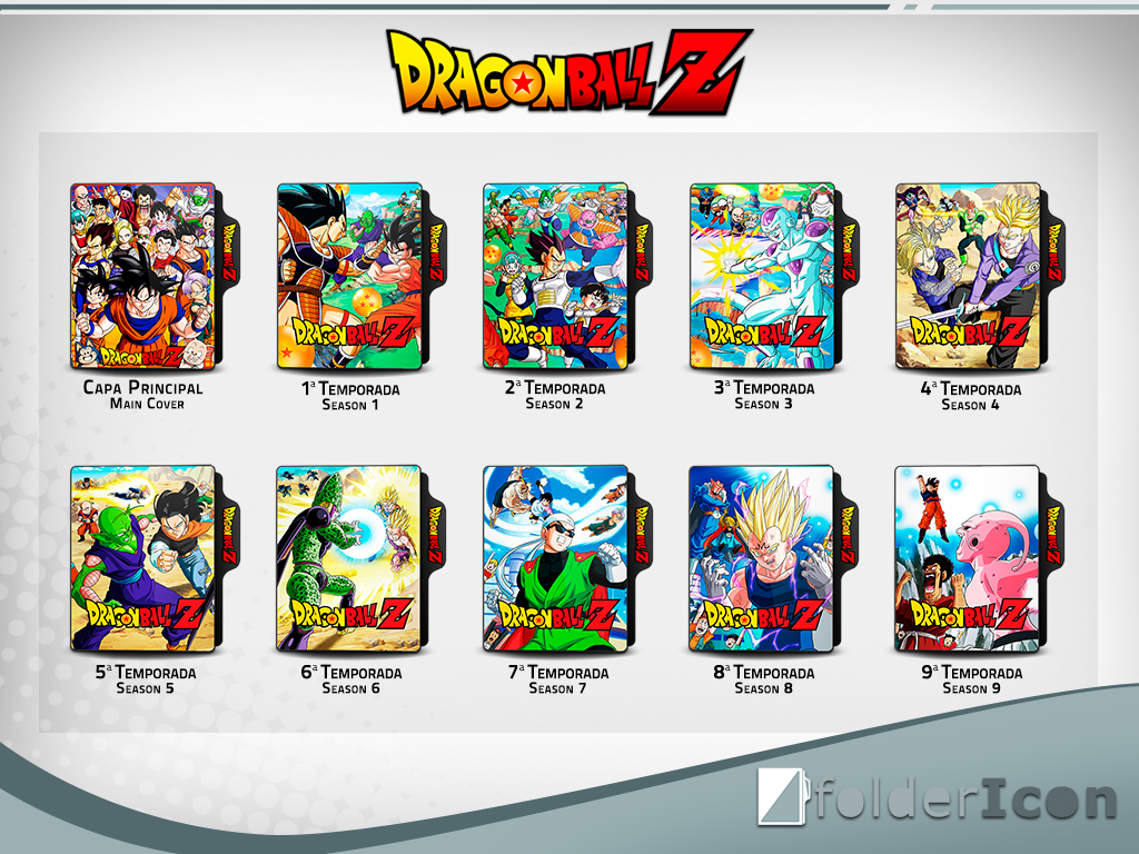 Dragon Ball Z Folder Icon At Vectorified.com | Collection Of Dragon ...