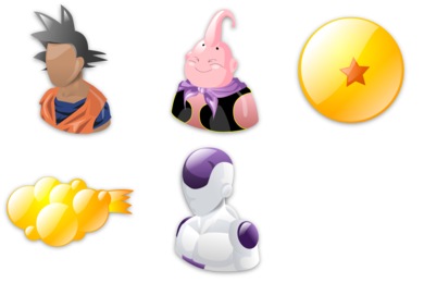 390x260 Dragonball Iconset