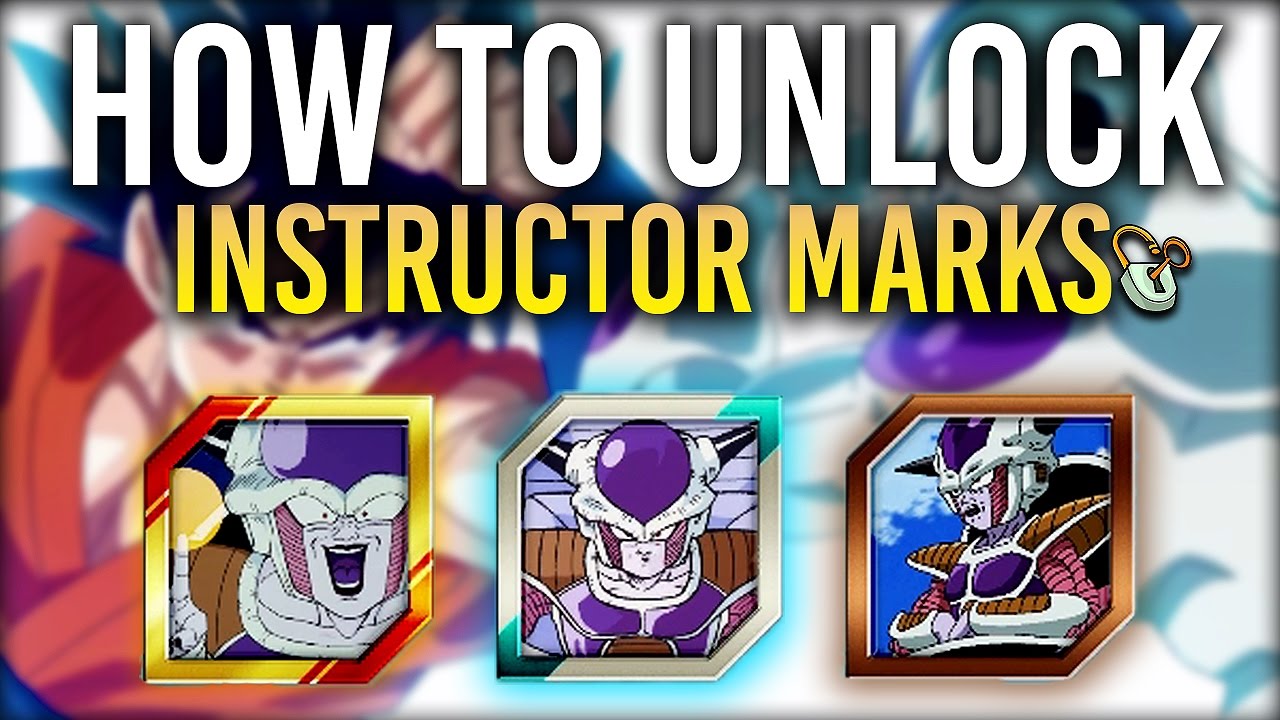 1280x720 How To Unlockget All Instructor Marksemblems Dragon Ball