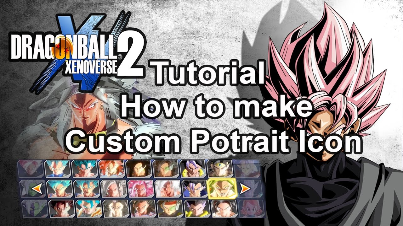 1280x720 Tutorial How To Make Custom Potrait Icon For New Character