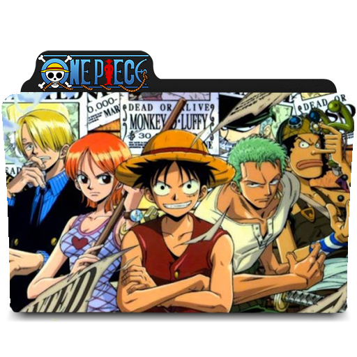 512x512 East Blue Folder Icon One Piece One Piece Episodes, One Piece