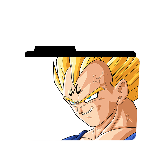600x600 Magin Bu Vegita Folder Icon, Dragon Ball Z Folder Icon, Vegita