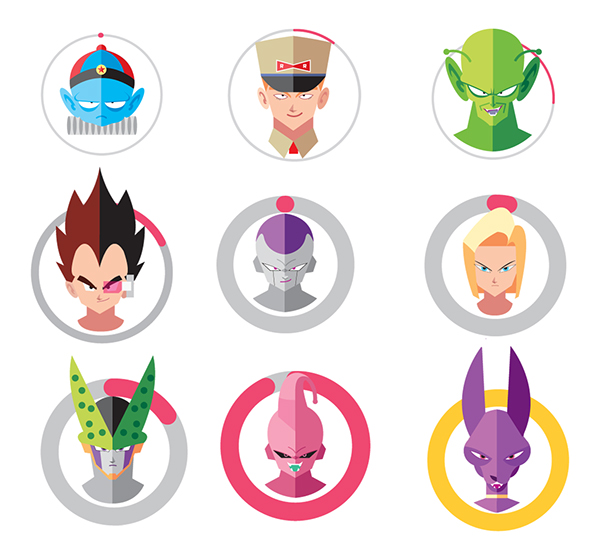 600x560 Dragon Ball Z On Behance