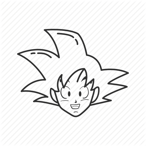 512x512 Anime, Cartoon, Dragon Ball, Dragonball, Goku, Nostalgia, Saiyan Icon