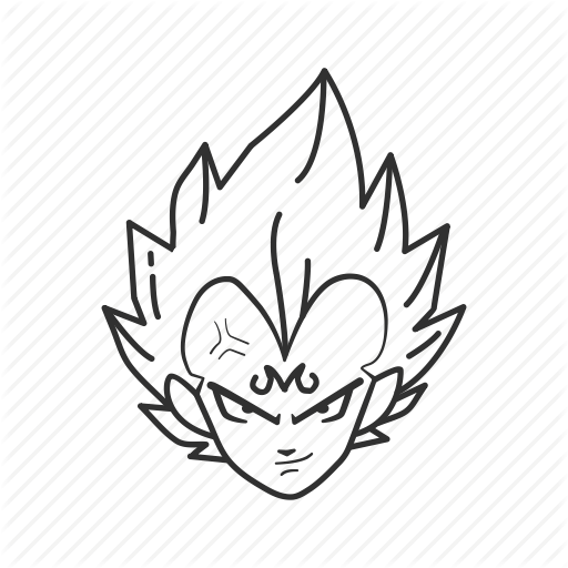 512x512 Anime, Cartoon, Dragon Ball, Dragonball, Vegeta, Vegtable Icon