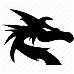 256x256 Dino, Dinosaur, Dragon, Fantasy, Head, Mahjong, Mythology, Reptile