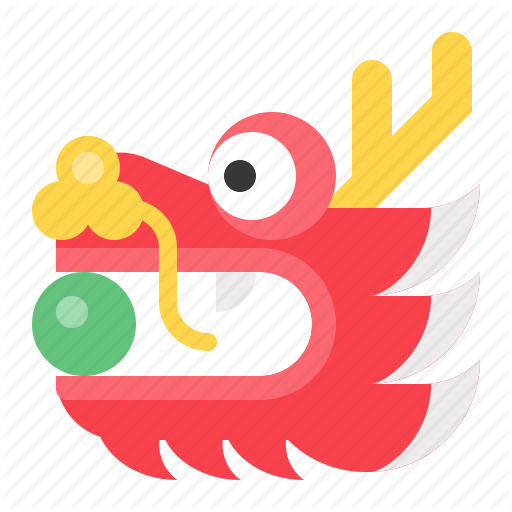 512x512 Chinese, Cny, Dragon, Dragon Head, New Year Icon