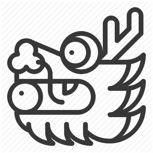 512x512 Chinese, Dragon, Head, Lunar, New, Year Icon