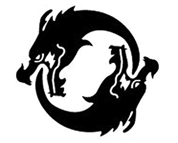 355x286 Overwatch Video Game Hanzo Ultimate Dragon Icon Vinyl