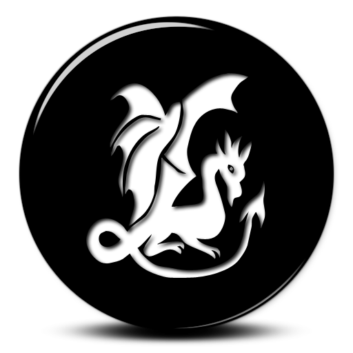 512x512 Icon Vector Dragon