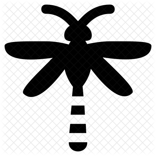 512x512 Dragonfly Icon Of Glyph Style