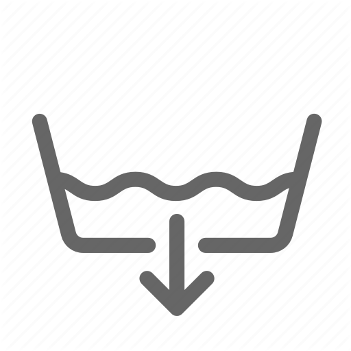 512x512 Drain, Laundry, Rinse, Water Icon