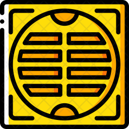 256x256 Dran Of Colored Outline Style