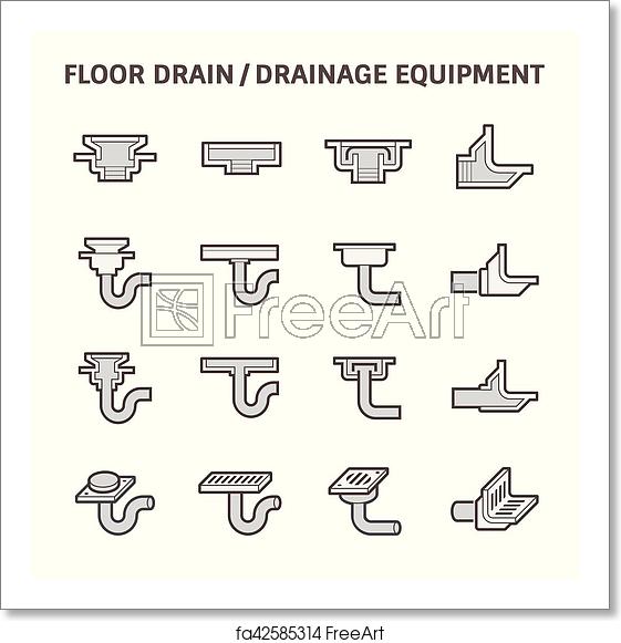561x581 Free Art Print Of Floor Dran Floor Drain Or Drainage