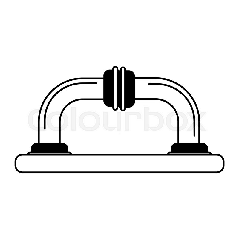 800x800 Pipe Or Dran Image Vector Stock Vector Colourbox