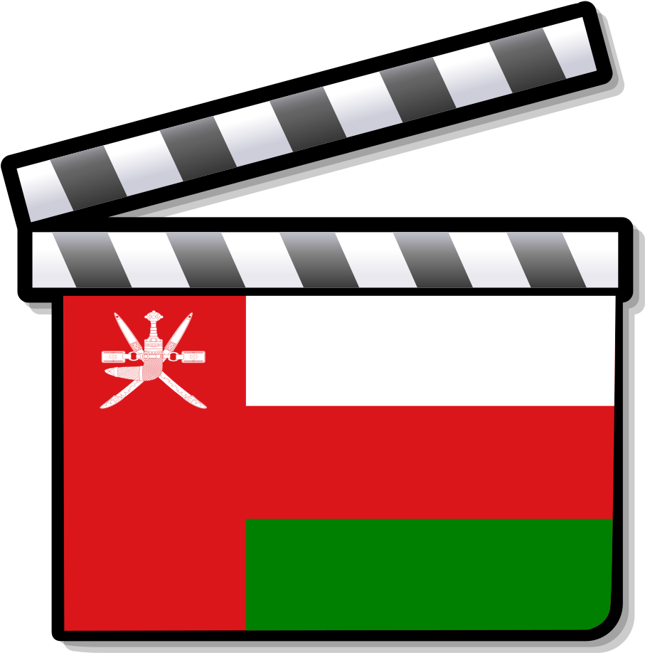 907x918 Hd Oman Film Clapperboard
