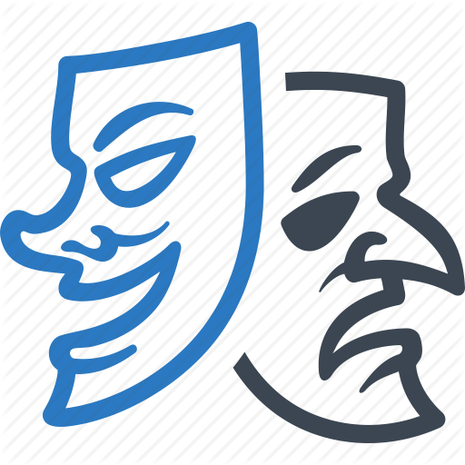 512x512 Drama, Entertainment, Mask, Theater Icon
