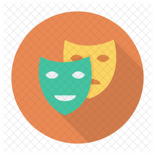 512x512 Mask Icon Of Flat Style