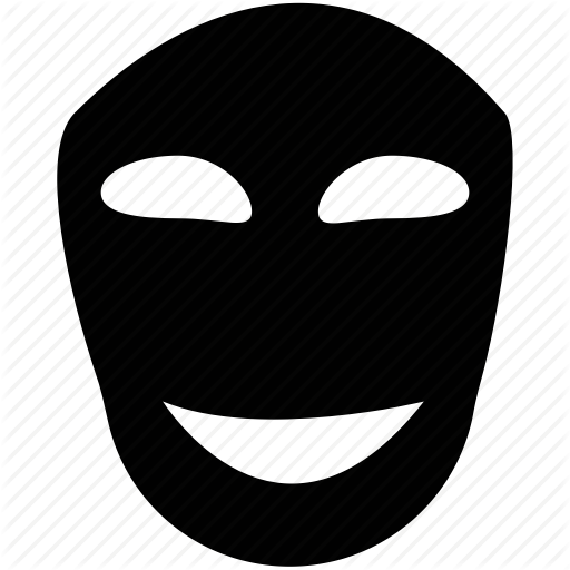 512x512 Cinema Mask, Comedy Mask, Drama Mask, Theater Mask Icon