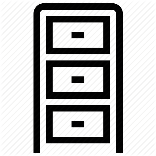 512x512 Cabinet, Cupboard, Drawer, Draws, Filing Cabinet, Furniture