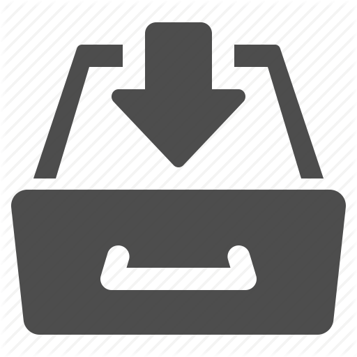 512x512 Cabinet, Download, Drawer, Filing, Inbox, Office Icon